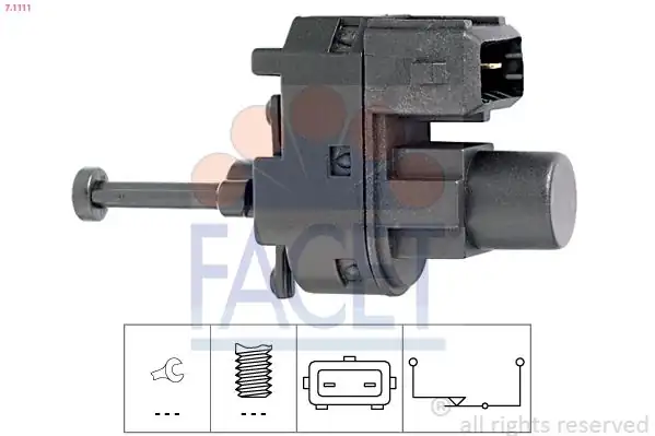 FACET 7-1111 | Fren Müşürü Fiesta V Focus Fusion Mondeo 1 2 1 3 1 4 1 4tdci 1 6tdci 1 8 2 0 04