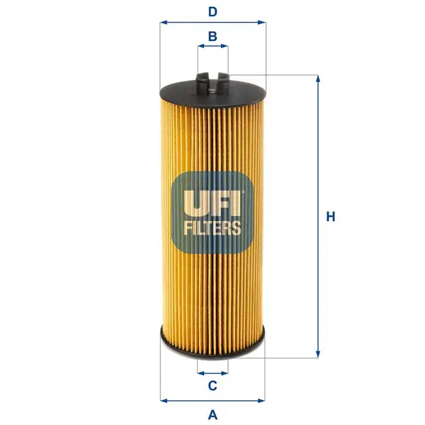 Ufi Filtre 25 036 00 Yağ Filtresi M Benz 906 Axor 04 Setra S416 S417 05