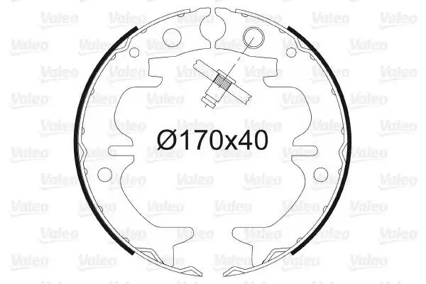 Valeo 564179 Arka El Fren Balatası Pabuç Avensis 97 02 Camry 90 10 Lexus 96 01 Celica 89 93 Aurion 06 11