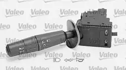 VALEO 251219 | Aydınlatma ve Korna Kumanda Kolu Siyah Peugeot 106/306 91-02