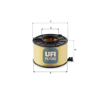Ufi Filtre 27 G10 00 Hava Filtresi 2 0 TFSI A4 16 A5 17 2 0 TFSI Cvkb Dbpa Cvla Dkya