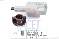 FACET 7.1212 | Fren Stop Müşürü Citroen C1 107 1.0 05-14 Avensis 01-09