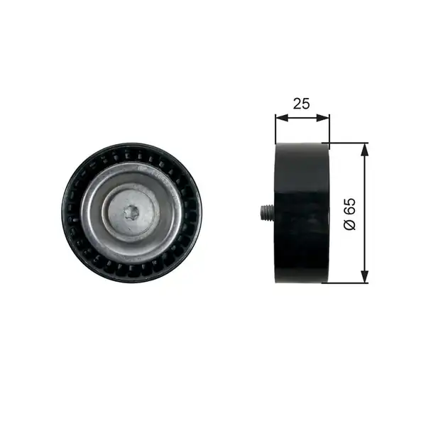 Gates T36432 V Kayış Gergi Rulmanı Mercedes M278 157 152 W218 212 166 292 221 222 217 216 R231