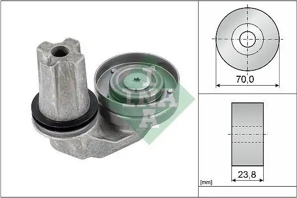 İna 534063510 Gergi Rulmanı 276dt 306dt Discovery 4 L319 09 18 Range Rover Sport L320 09 13 3 0