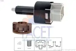 FACET 7.1177 | Fren Pedal Müşürü L200 2.5 2006- L200 2.4 2015- Lancer 2008- 4007 C-Crosser