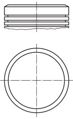 MAHLE 0400401 | Piston Segman 0 50 78 509mm Peugeot 206 207 307 Partner C3 Berlingo 1 6 16v Tu5jp4 Euro3 4 Adet