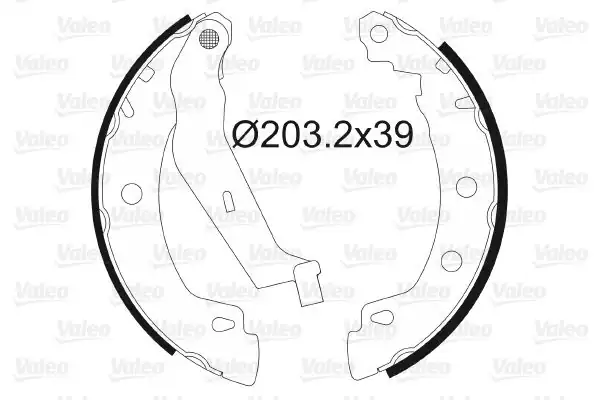 Valeo 562629 Kampana Balata Renault Megane 1 4 1 2 0