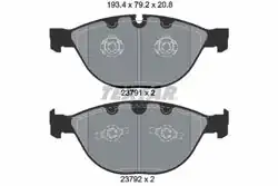 TEXTAR 2379101 | Fren Balatası E-65-66 Ön 60 / 61 / 63 / 64 M5 / M6
