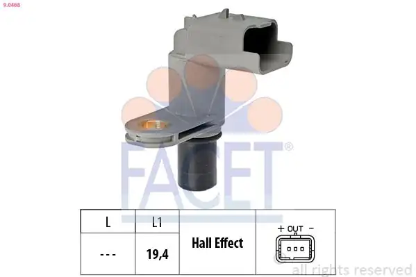 FACET 90468 | Devir Kaptörü P1007 P206 P207 P307 Et3j4