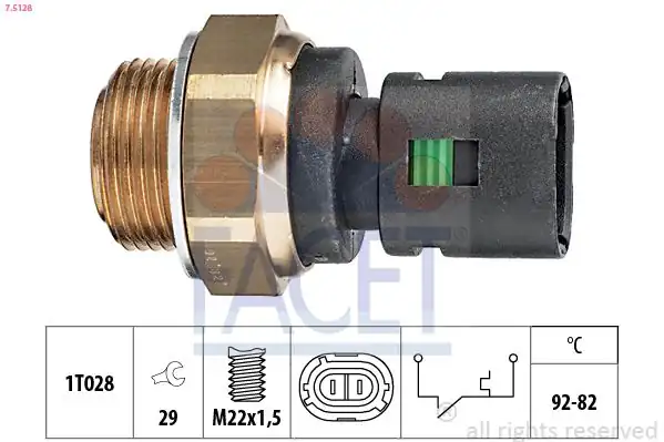 FACET 75128 | Fan Müşürü Renault R11 R9 R21 Clio Laguna Kangoo 19d Master 25