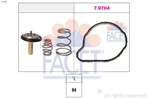 FACET 78841 | Termostat 83 CC 4 C 5 2 0 Hdi 04