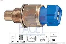 FACET 73552 | Hararet Müşürü Berlingo 1.4 Saxo 1.4 1.6 1.5 Jumpe