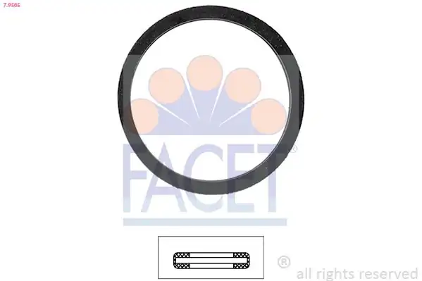 FACET 79565 | Termostat Contası Peugeot Boxer Citroen Jumper Fiat Ducato 28 Hdi