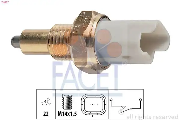 FACET 76217 | Geri Vites Müşürü Peugeot Boxer III P206 Tu5jp4