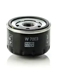 MANN W 7003 | Yağ Filtresi Fiat/Alfa 147/156/166 Bravo II Doblo Marea Stilo Punto Panda Idea GT 01-