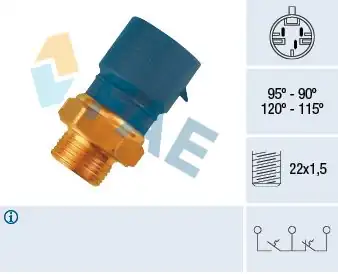 FAE 38235 | Fan Müşürü Klima Astra F