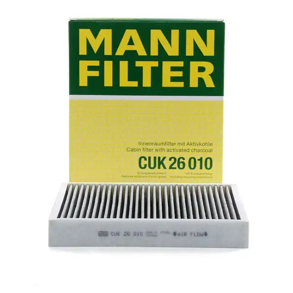 MANN CUK26010 | Skoda Rapid 1 0 TSI Motor Karbonlu Polen Filtresi