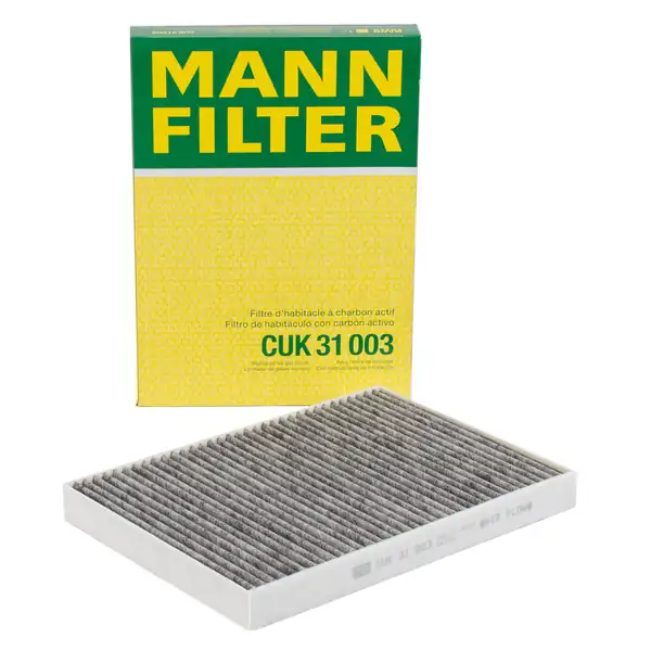 MANN CUK31003 | Polen Filtresi Karbonlu Audi A4 A5 A6 Q5 Q7 Q8 Porsche Cayenne VW Touareg 2015 54020
