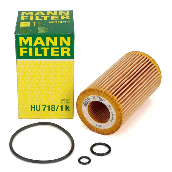 MANN HU718-1K | Yağ Filtresi Mercedes W202 W203 W210 W211 W639 W906 M611 646 13081