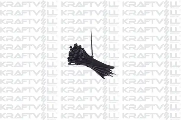 KRAFTVOLL 21031131 | Cirt Kelepçe 8 0mm 38cm Beyaz 100 Adet