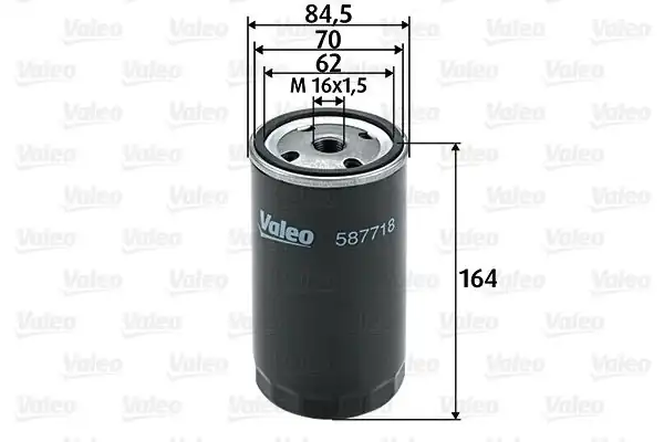 Valeo 587718 Yakıt Filtresi Landrover Freelander İ 2 0 Td4 02
