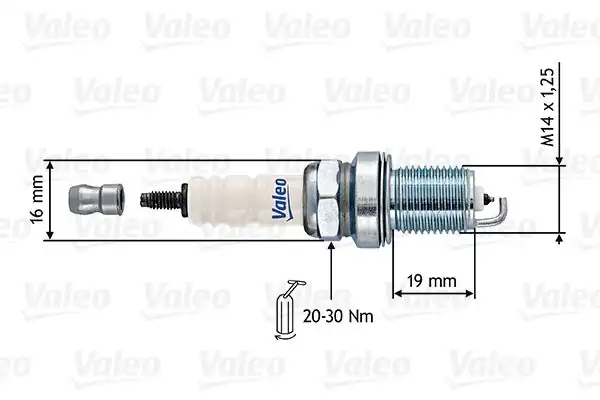 Valeo 246898 Ateşleme Bujisi Mercedes M112 113 220 215 163 210 10 Adet