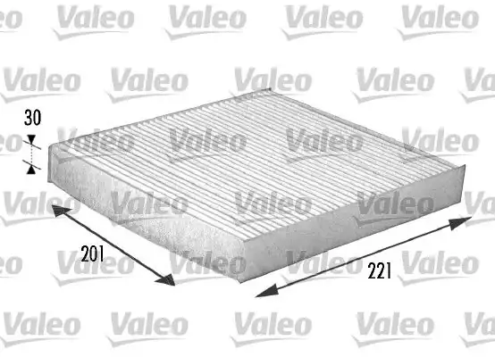 Valeo 698734 Filtre Polen Nissan Almera 00 Primera P12 03