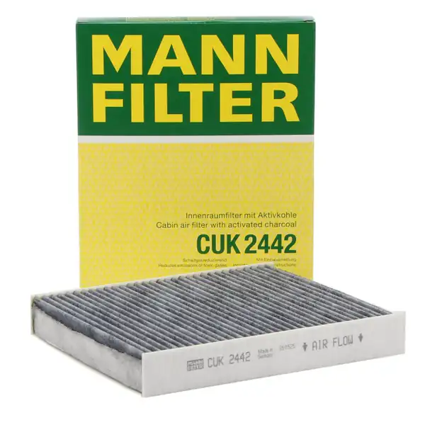 MANN CUK2442 | Opel Astra J Insignia Zafira C Chevrolet Cruze 09 Karbonlu Polen Filtresi