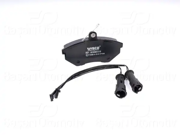 WISCO 8E0698151B | Fren Balatası Ön Fişli VW Passat A4 A6 1 8 96