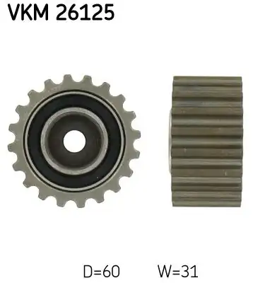 SKF VKM26125 | Triger Dişlisi Express 1 9 F8q Laguna İ 1 9 F9q Megane İ 2 0 F3r 1 9 F9q