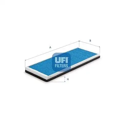 UFI 34-195-00 | Filtre Kabin Karbonlu Volkswagen Passat 1 8 2 0 96 00 Audi A4 1 6 1 8 94 00