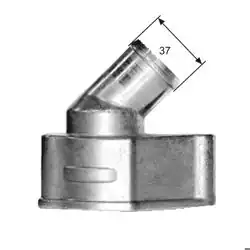 GATES TH15087G1 | Thermostat Opel Antara 2.4 06-11 / Captiva C100 C140 / Lacetti 1.8 / Nubira 2.0 87°C