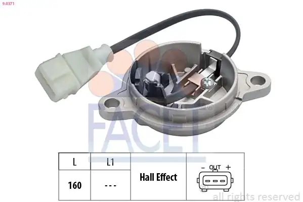 FACET 9-0371 | Eksantrik Mili Pozisyon Sensörü Laguna İ Volvo S70