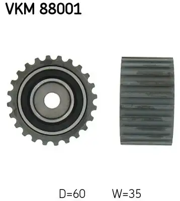 SKF VKM88001 | Triger Gergi Rulmanı (Subaru Forester 2.0 2.5 98-13 Impreza 1.5 1.6 92-07)