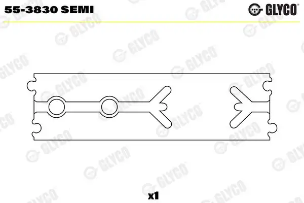 GLYCO 55-3830 | Semi Piston Kol Burcu Sprt 212 312 412 D Varıo 512 612 812 D Vito 110 112 D Om 602 96 00 33