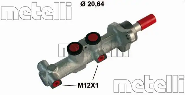 METELLİ 05-0863 | Ana Fren Silindiri Opel Vivaro 01phevz