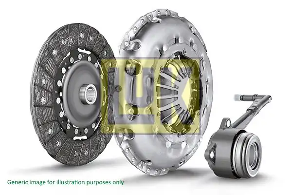 LUK 622309633 | Debriyaj Seti Renault Megane Fluence Clio Modus Kangoo Duster Logan Micra 1.5 DCI Hidrolik Rulmanlı