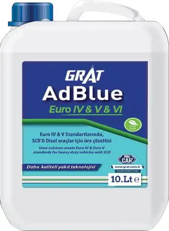 GRAT 821710 | Üre Çözücü 10 LT Euro 4 5 Bınek Euro 6 Üre Çözücü