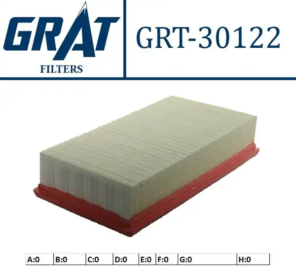 GRAT 30122 | Hava Filtresi Bmw 7 X5 Alpina B12