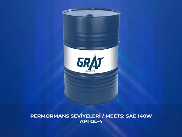 GRAT 601400 | Şanzıman Yağı 140 180 Kg Varil Gl 4