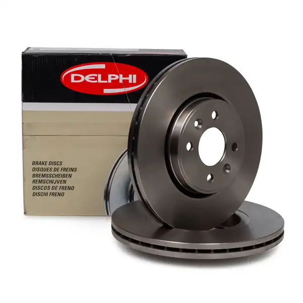 DELPHI BG3430T | Fren Diski Ön Büyük Hava Kanallı Clio V