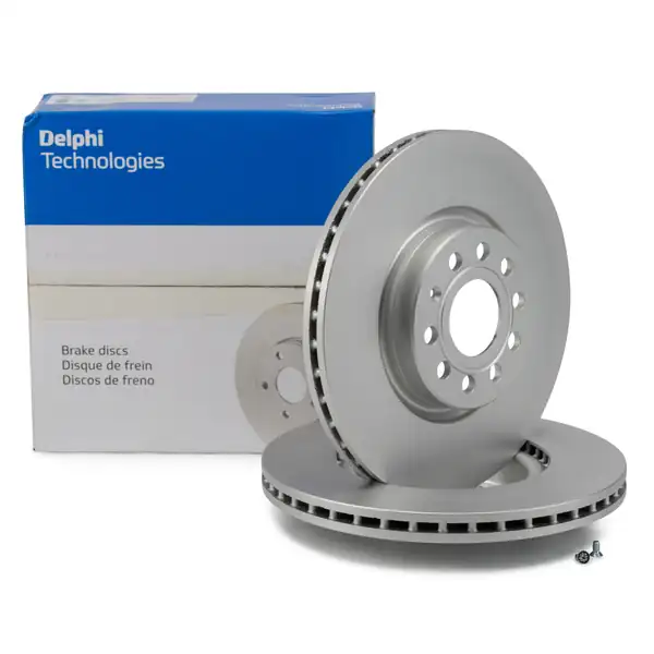DELPHI BG3953C | Volkswagen Jetta 2011-2016 Model Arası Ön Fren Disk Takımı