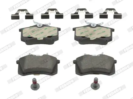 FERODO FDB4183 | Arka Fren Balatası Golf IV Bora A1 A3 A4 A6 A8 Altea Cordoba Ibiza III IV V Megane II III IV C3 P307 P207