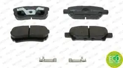 FERODO FDB1839 | Fren Balata Arka Lancer 03-11 Outlander 03-06 / Compass 06-/ Sebrıng 07-10 / Avenger 07-Caliber 06 -