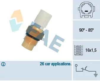 FAE 36710 | Fan Müşürü Corolla 1 4 1 6 97 00 Carina 93 97