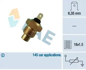 FAE 31020 | Hararet Müşürü R12 Ducato P104 P204 P304 P404 P504 J9