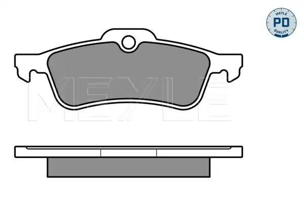 MEYLE 0252371616 | Pd Fren Balatası Mini Cooper Arka R 50 52 53