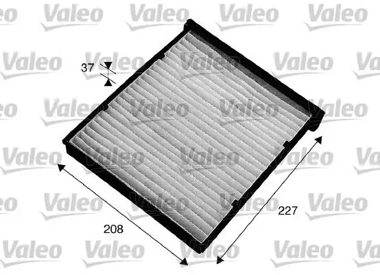 Valeo 715543 Kabin Filtresi Mitsubishi Colt V 96 00 Lexus Is 99 05