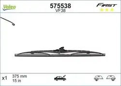 VALEO 575538 | Silecek Süpürgesi First 380mm