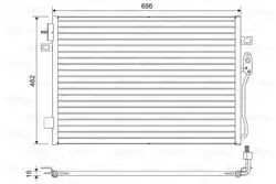 VALEO 814453 | Kondenser Dodge Journey